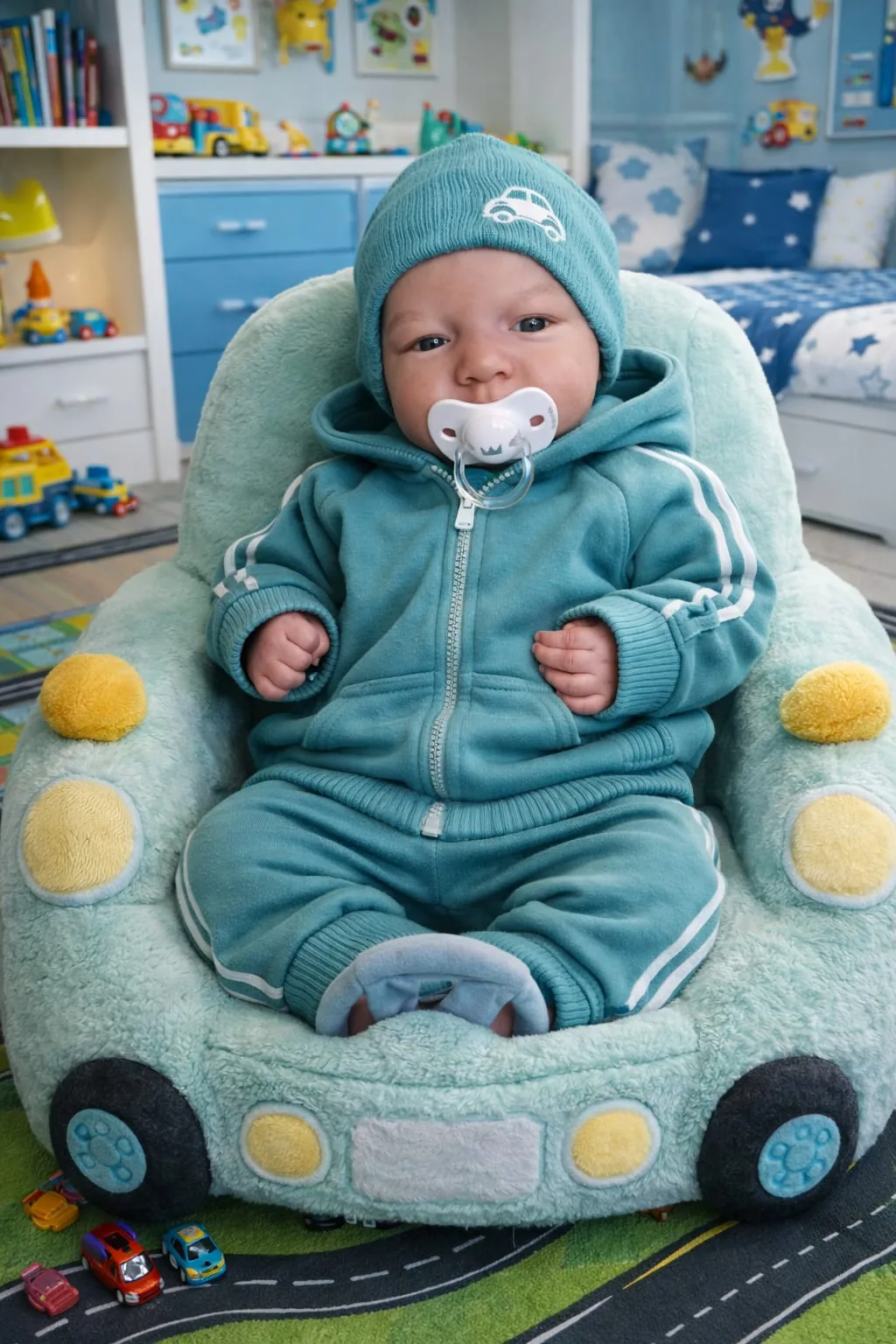 Ukázka úpravy fotografií reborn panenky 130